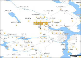 map of Norrstig