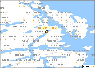 map of Norrveda