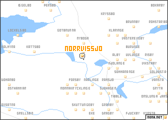map of Norrvissjö