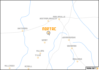 map of Nortac