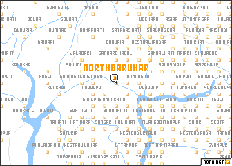 map of North Bāruhār
