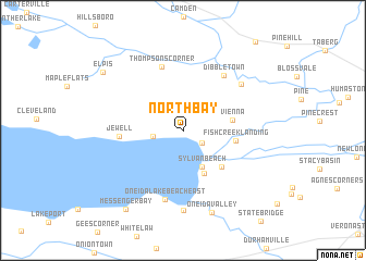 map of North Bay