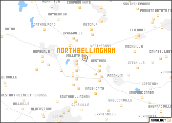 map of North Bellingham