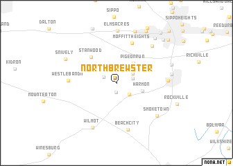 map of North Brewster