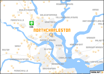 map of North Charleston