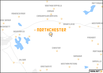 map of North Chester