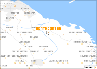 map of North Coates