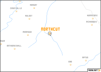 map of Northcut