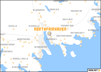 map of North Fairhaven