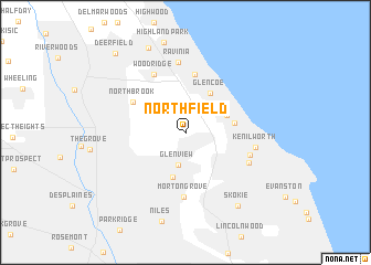 map of Northfield