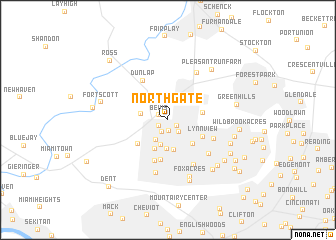 map of Northgate