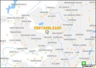 map of North Haledon
