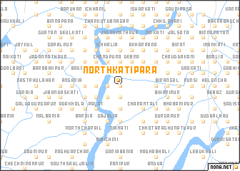 map of North Kātipāra