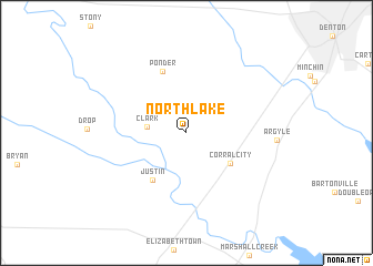 map of Northlake