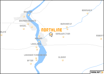 map of Northline