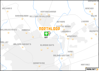 map of North Loop