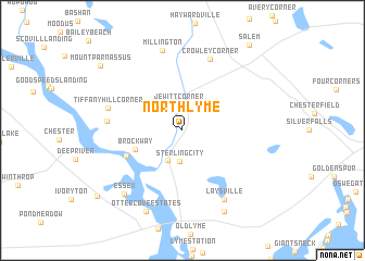map of North Lyme