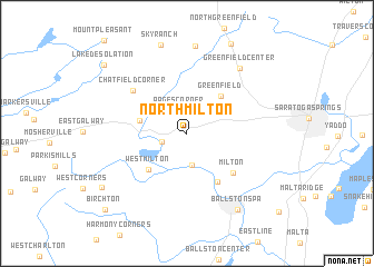 map of North Milton