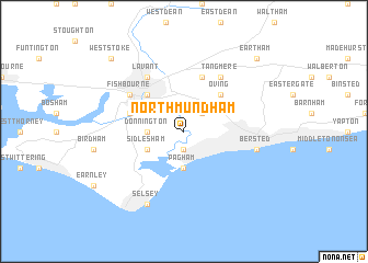 map of North Mundham