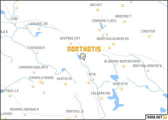 map of North Otis
