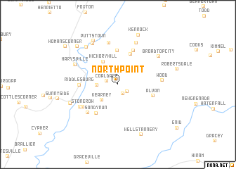 map of North Point