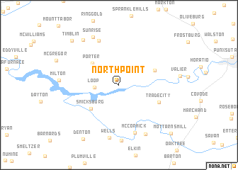 map of North Point