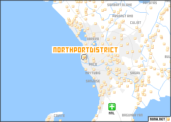 map of North Port District