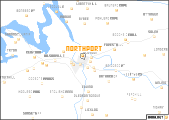 map of Northport