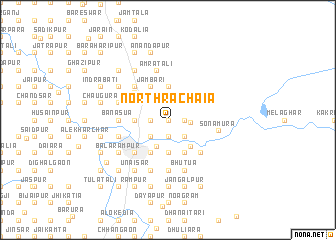 map of North Rāchaia