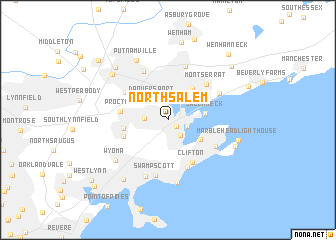 map of North Salem