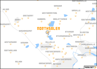 map of North Salem