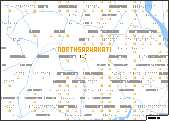 map of North Sārwākāti