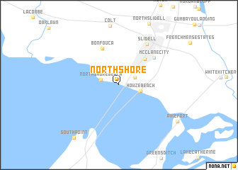 map of North Shore