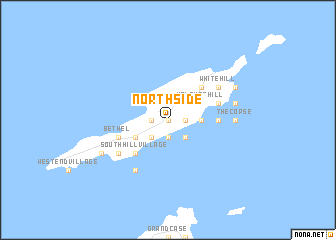map of North Side