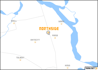 map of Northside