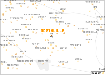 map of Northville