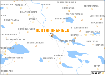map of North Wakefield