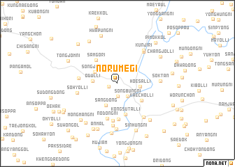 map of Norumegi