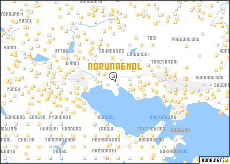 map of Norunaemol