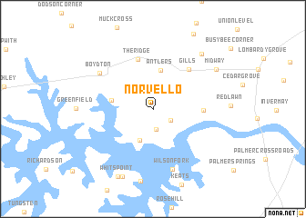 map of Norvello