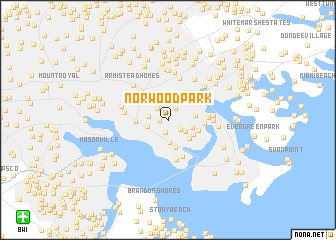 map of Norwood Park