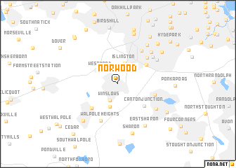 map of Norwood