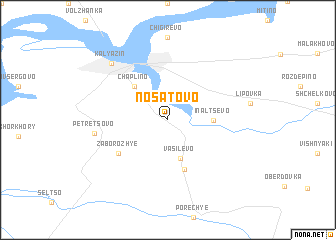 map of Nosatovo