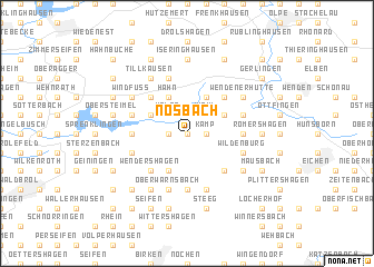 map of Nosbach