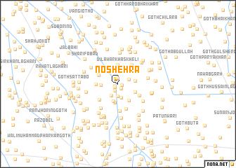map of Noshehra
