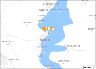 map of Nosiny