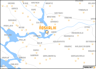 map of Nos Kalik