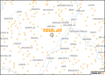 map of Nosoljin