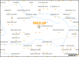 map of Noszlop