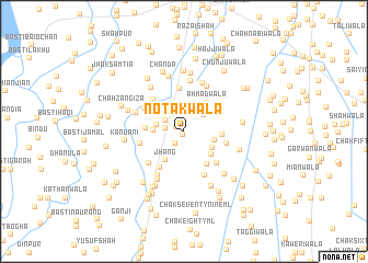 map of Notakwāla